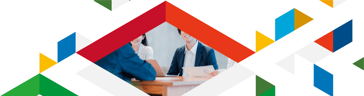 打ち合わせ中の写真