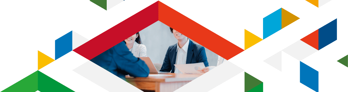 打合わせしている写真